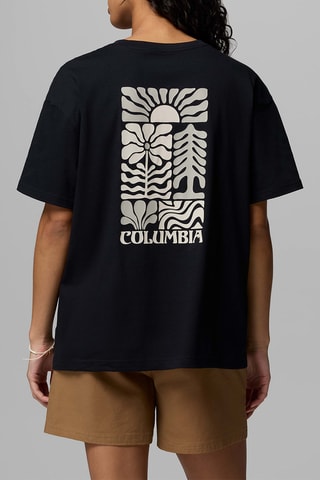 T-shirt relaxed en coton biologique Rolling Bend™ - Noir