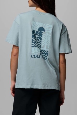 T-shirt relaxed en coton biologique Rolling Bend™ - Bleu