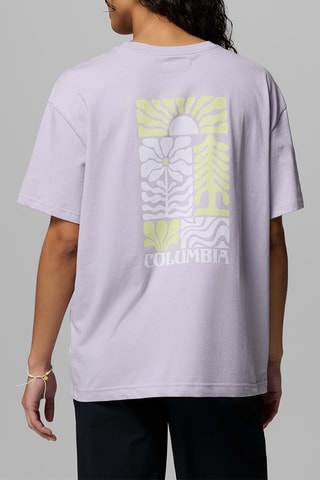 T-shirt relaxed en coton biologique Rolling Bend™ - Mauve