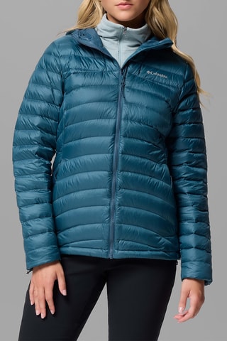 Doudoune de trail à capuche Corelite™ Down - Bleu pétrole