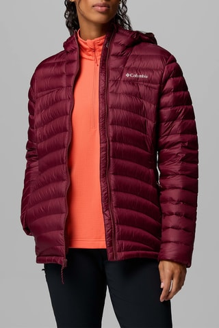 Doudoune de trail à capuche Corelite™ Down - Rouge