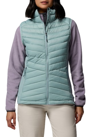 Doudoune sans manches de trail Powder Pass™ III - Bleu clair