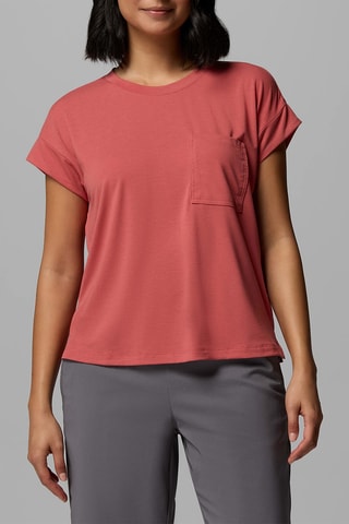 T-shirt regular de randonnée Daniela Falls™ - Rouge