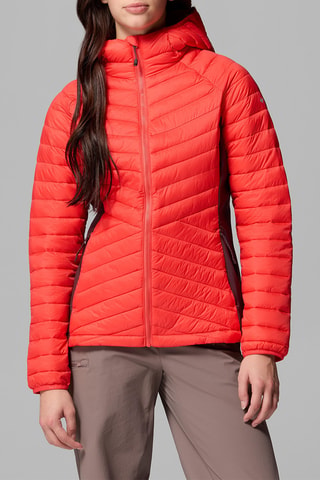 Doudoune à capuche de trail Powder Pass™ III - Rouge