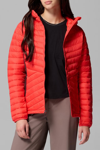 Doudoune à capuche de trail Powder Pass™ III - Rouge