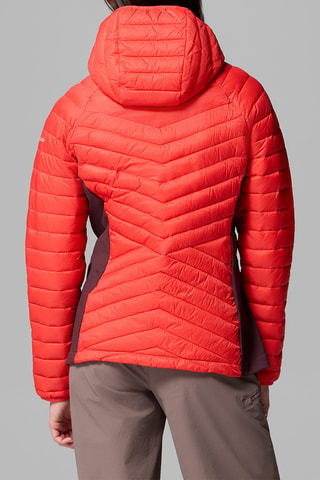 Doudoune à capuche de trail Powder Pass™ III - Rouge