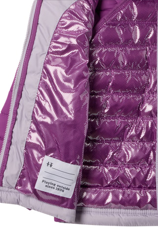 Doudoune de trail à capuche Powder Lite™ II - Mauve