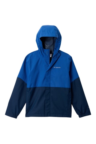 Coupe-vent de trail à capuche Hikebound™ II - Bleu roi et bleu marine