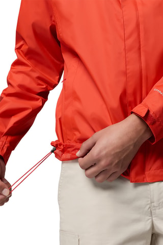 Coupe-vent de trail à capuche Watertight™ II - Rouge