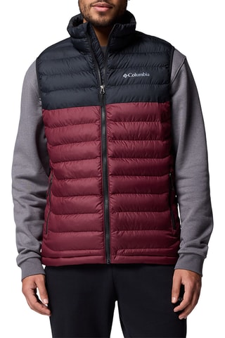 Doudoune de trail sans manches Powder Lite™ II - Rouge et noir