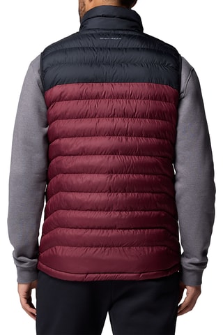 Doudoune de trail sans manches Powder Lite™ II - Rouge et noir