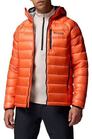 Doudoune de trail à capuche Arctic Crest™ - Orange