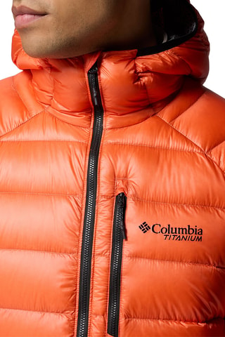 Doudoune de trail à capuche Arctic Crest™ - Orange