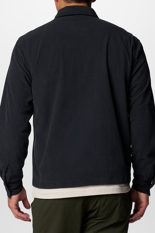 Surchemise regular en velours Flare Gun™ - Noir