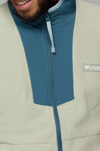 Coupe-vent polaire de randonnée Sequoia Grove™ - Bleu foncé et vert clair