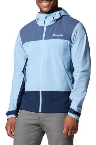 Veste de trail à capuche Boulder Falls™ - Ciel et bleu marine
