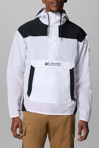Coupe-vent à capuche Challenger™ - Blanc