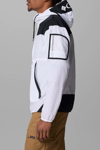 Coupe-vent à capuche Challenger™ - Blanc