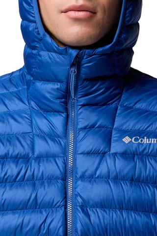 Doudoune de trail à capuche Corelite™ Down - Bleu roi