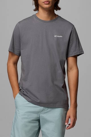 T-shirt regular en coton biologique CSC™ Outdoor - Gris foncé