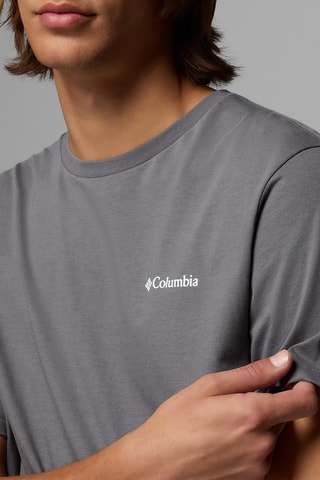 T-shirt regular en coton biologique CSC™ Outdoor - Gris foncé