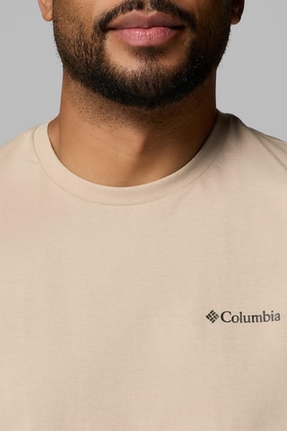 T-shirt regular en coton biologique CSC™ Outdoor - Marron clair