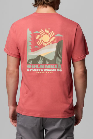T-shirt regular en coton biologique CSC™ Outdoor - Rouge