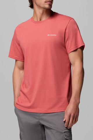 T-shirt regular en coton biologique CSC™ Outdoor - Rouge