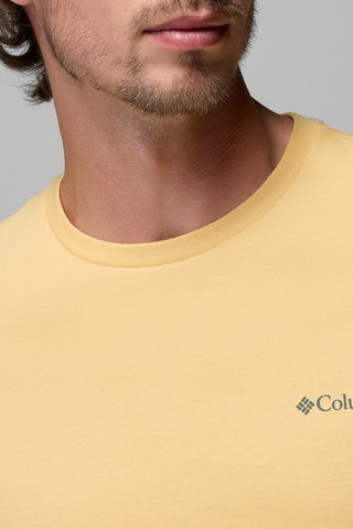 T-shirt regular en coton biologique CSC™ Outdoor - Jaune