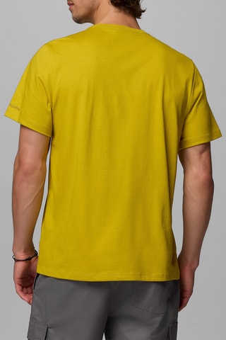 T-shirt regular en coton biologique CSC™ Seasonal - Jaune