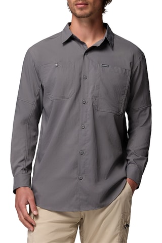 Chemise regular de trail Silver Ridge™ - Gris foncé