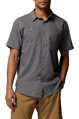 Chemise regular de trail Silver Ridge™ - Gris foncé