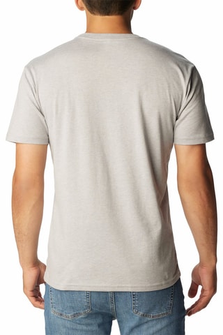 T-shirt en coton biologique CSC Basic Logo™ - Gris clair
