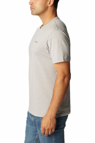T-shirt en coton biologique CSC Basic Logo™ - Gris clair