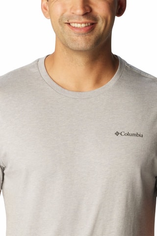 T-shirt en coton biologique CSC Basic Logo™ - Gris clair