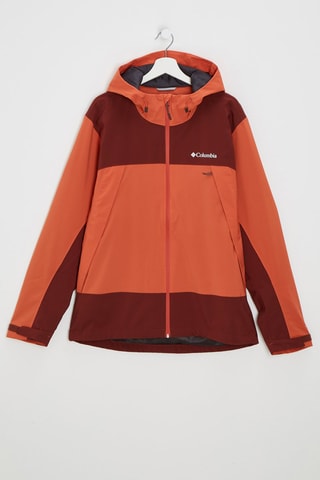 Coupe-vent à capuche Boulder Falls™ - Orange et bordeaux - Columbia
