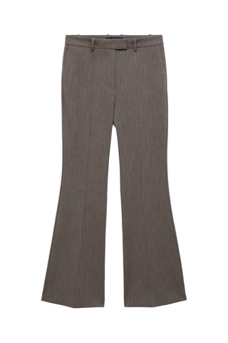 Pantalon flare taille normale - Gris