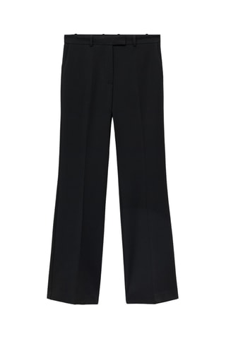 Pantalon flare taille normale - Noir