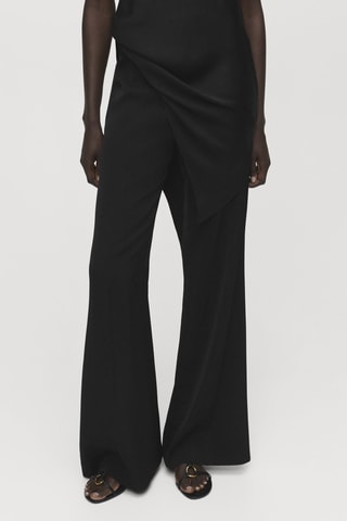 Pantalon flare - Noir