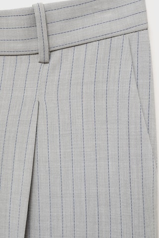 Pantalon de costume fines rayures - Gris