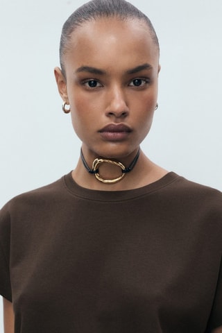 T-shirt - Marron