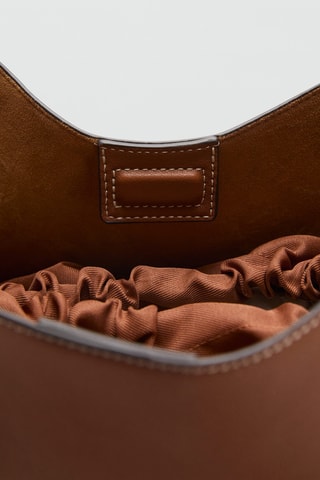 Sac cabas détail boucle - Marron