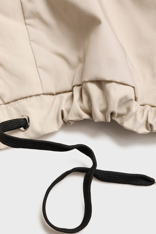 Veste coton en velours côtelé - Gris clair
