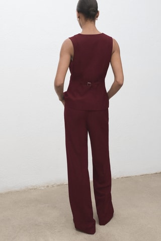Combinaison style tailleur - Bordeaux