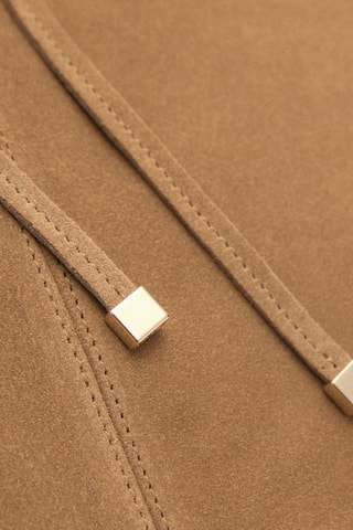 Sac fourre-tout suède - Marron