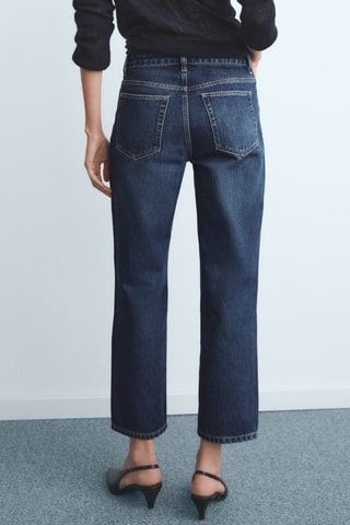 Jean droit taille normale - Bleu marine