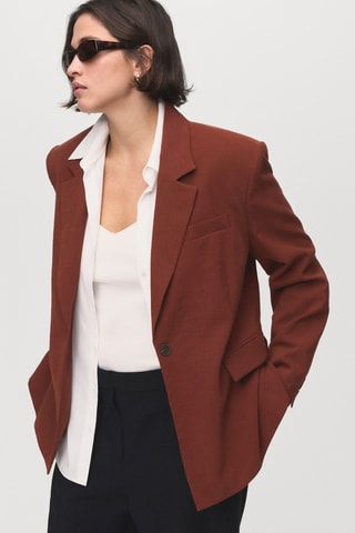 Blazer de costume Modal® - Orange