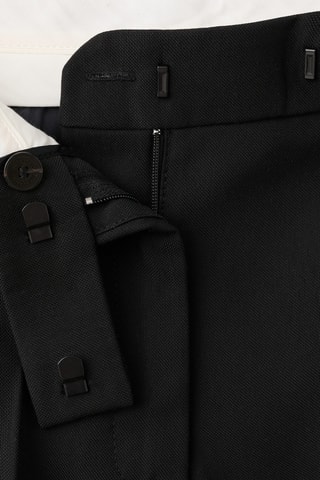 Pantalon de tailleur droit - Noir