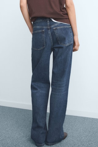 Jean Miami droit taille normale - Bleu marine