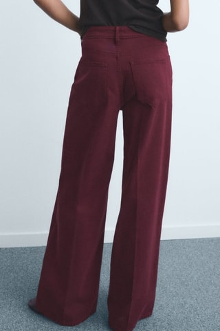 Jean large taille haute - Bordeaux